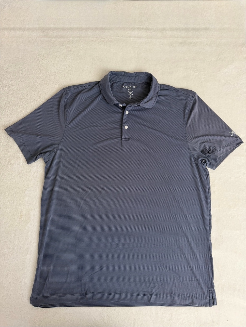 Kenneth Cole Slate Blue Polo Shirt